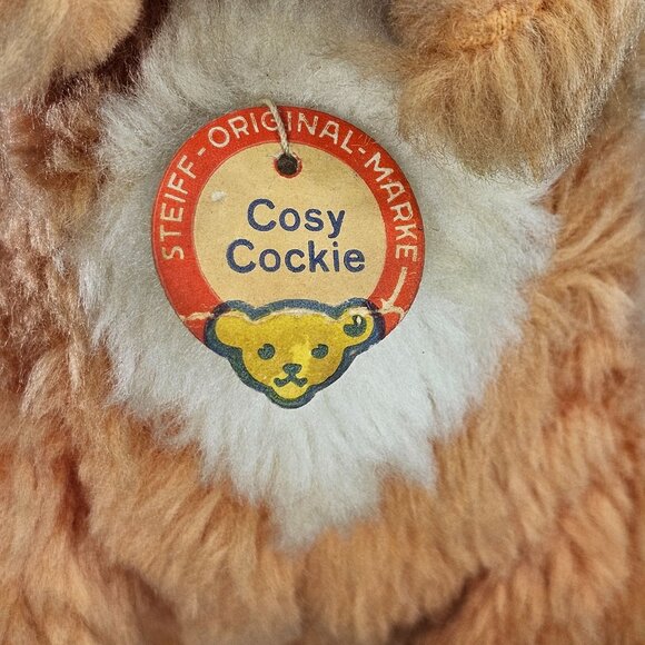 Steiff Cosy Cockie Cocker Spaniel Dog Plush Toy Collectible Vintage - Picture 3 of 9